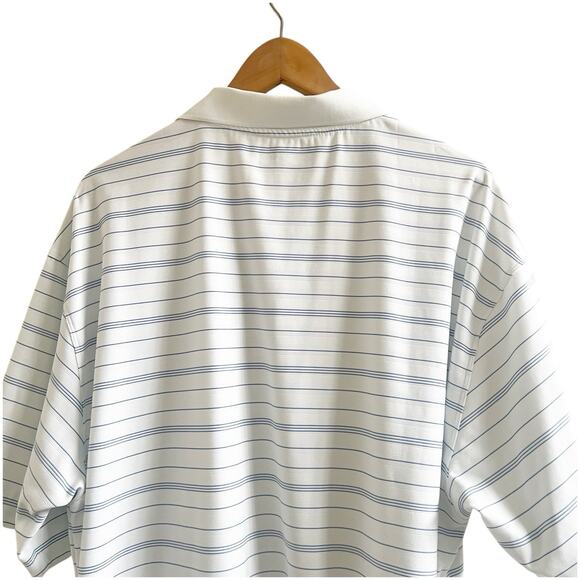 Nike Golf Polo Dri Fit Men’s Size XXL Multicolor Preowned Stripes Logo Shirt - Picture 8 of 12